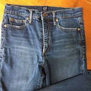GAP sky high true skinny jeans